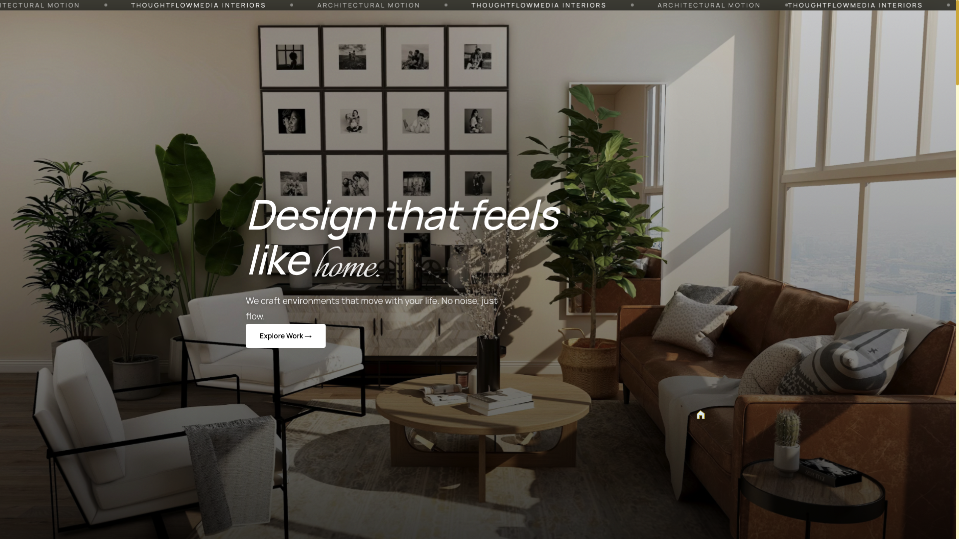 Evolve real estate website concept